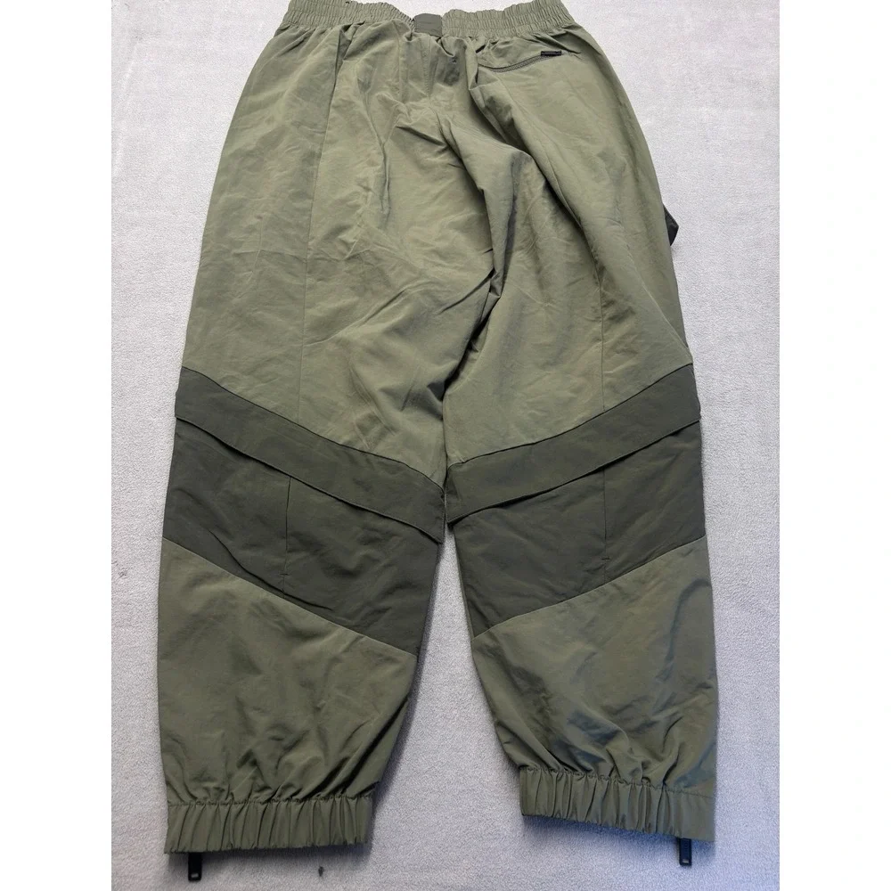 Jordan 23 Engineered Cargo Pants Mens Medium Olive Green Neon CT2602-222